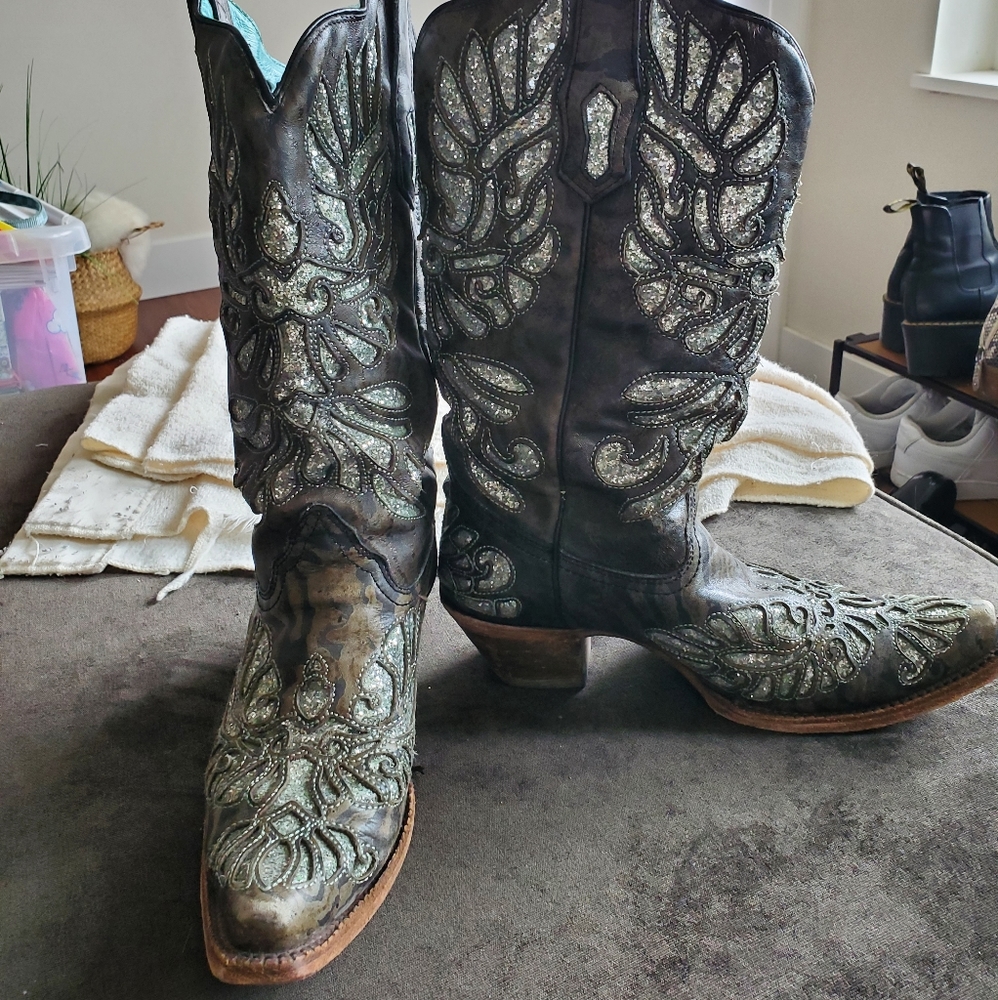 Corral Boots Glitter Inlay Style #A3307